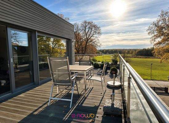 Herrlicher Terrassenblick