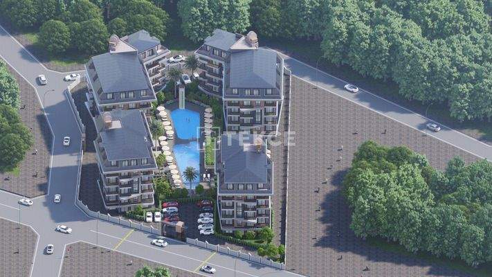 Nature-View Apartments in the Prestigious Alanya Oba