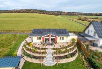 Schöne Feldrandlage