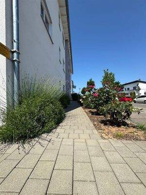 Rampe zum Hauseingang