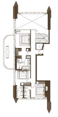 Sky Villa Upper Floor