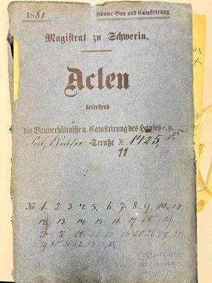 Das Bauaktenarchiv der Landeshauptstadt