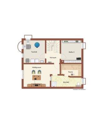 Grundriss-Untergeschoss