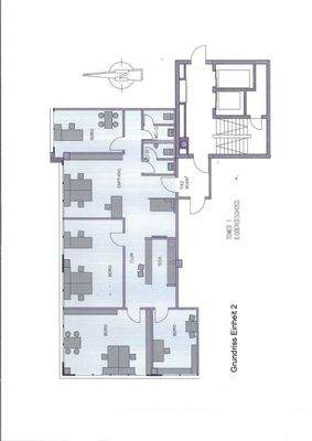 Grundriss 6. OG, Einheit 2