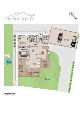 Grundriss Erdgeschoss