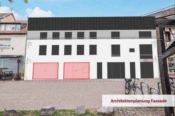 Visualisierung Fassade