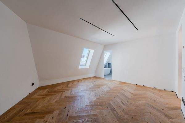 Schlafzimmer mit Bad en Suite