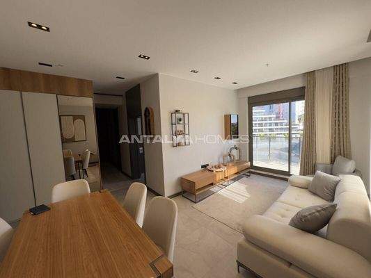 Flats in a Low-Rise Project with Pool in Altıntaş