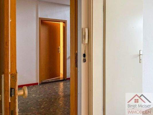 Blick in den Hausflur