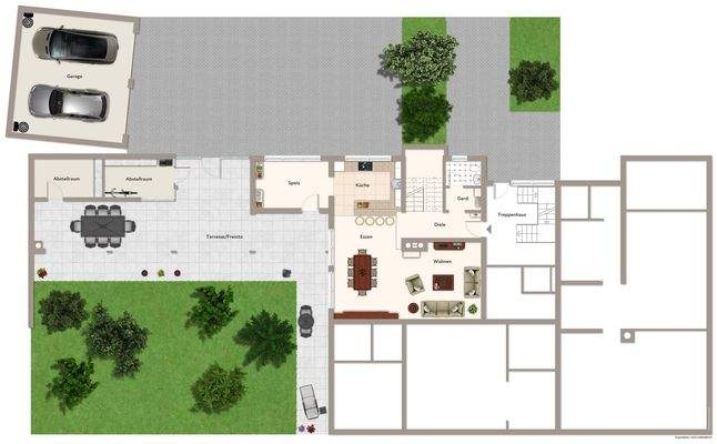 Grundriss Erdgeschoss