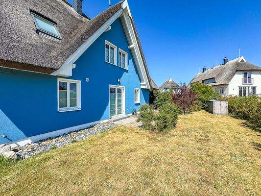 Großzügiger Abstand zum Nachbarn