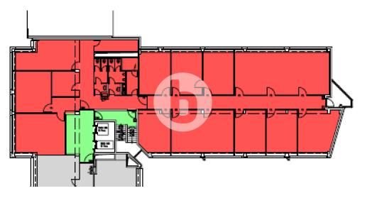 2. Obergeschoss mit ca. 539 m²
