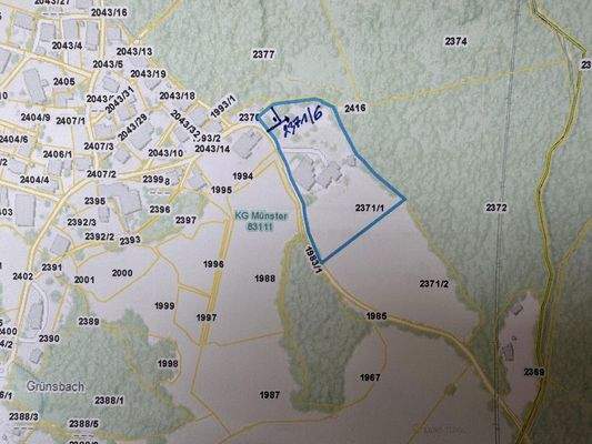 Lageplan Gstk. 2371/6