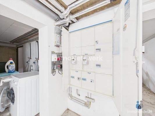 Keller Elektrik Waschküche