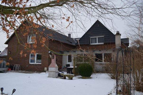 Ansicht West mit Blick zum Wintergarten