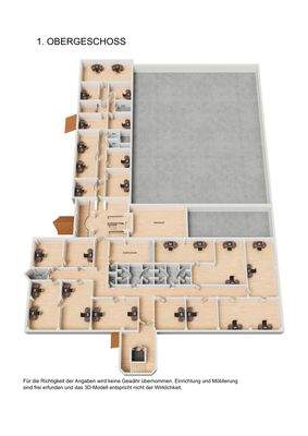 Grundriss 1. OG 3D