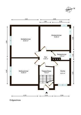 Grundriss Erdgeschoss