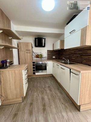 Blick in Einbauküche