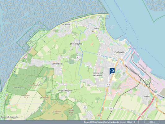 so nah zu Elbe und Nordsee