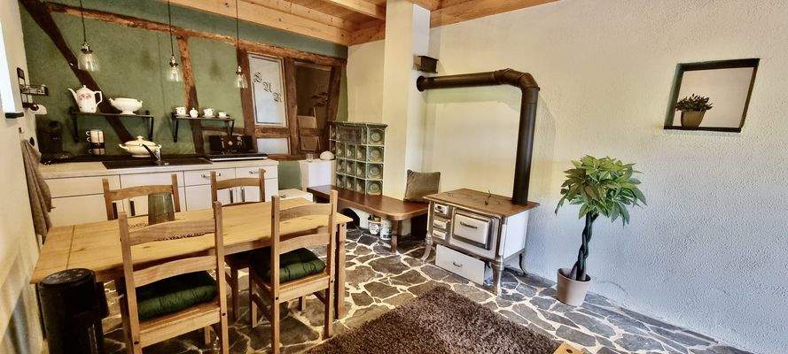 Koch- und Essbereich Appartement