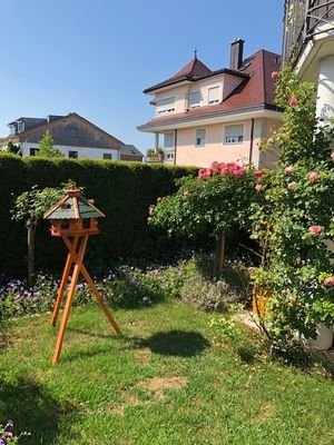 Terrasse mit privatem Gartenanteil