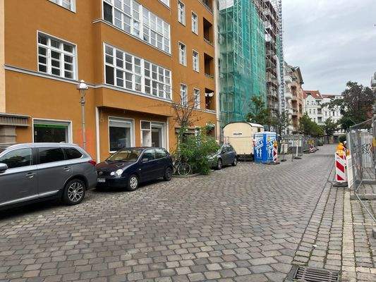 Blick Amsterdamer Straße