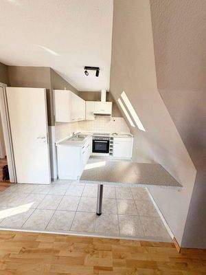 der offene Küchenbereich