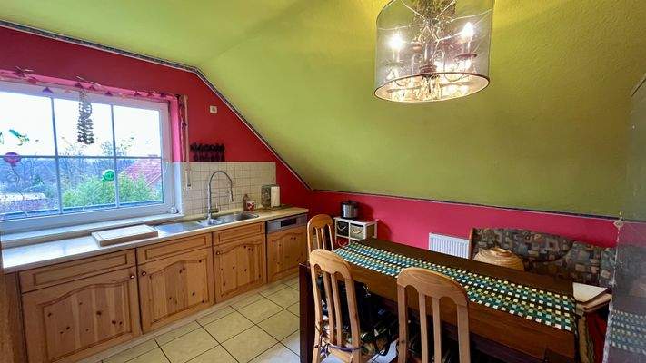 Küche im Obergeschoss