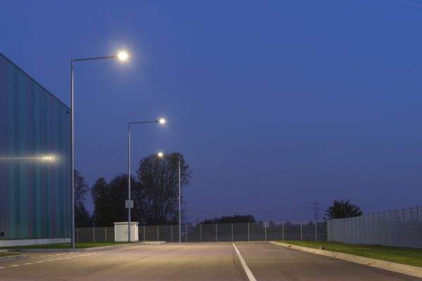 Industriepark Willstätt Nachtaufnahme