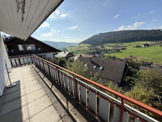 Balkonaussicht - EG