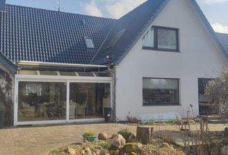 Wintergarten und Terrasse