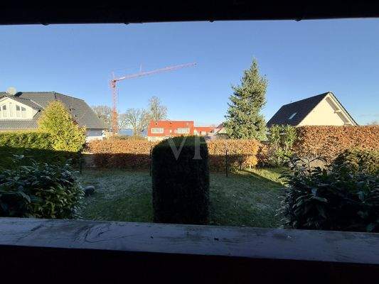 Ausblick von der Terrasse