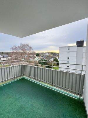 Blick auf den Balkon