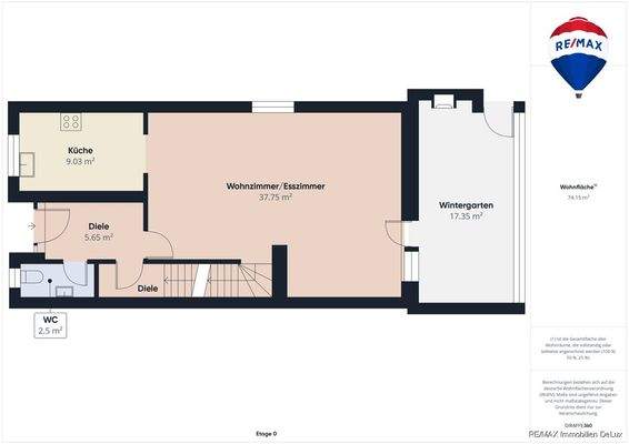 Grundriss Erdgeschoss