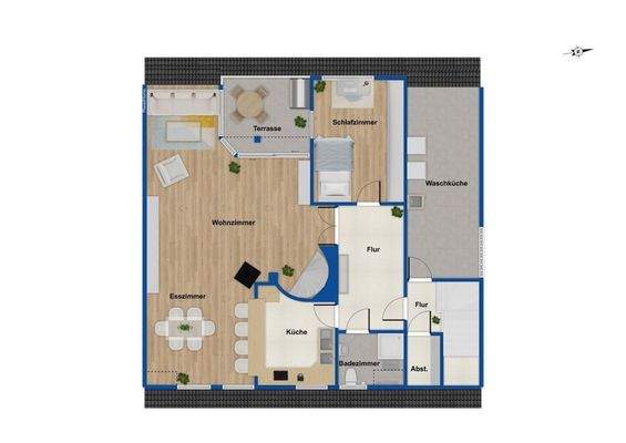 Grundriss Dachgeschoss