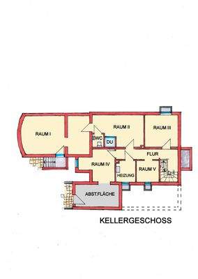Grundriss Keller Geschoss