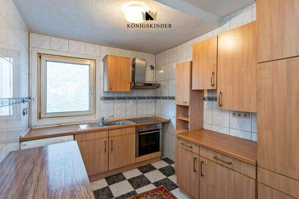 und oben gibt's eine komplette Wohnung...