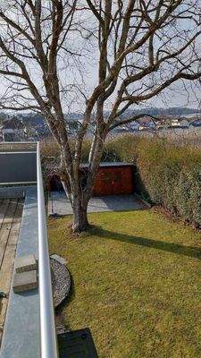 Blick in den eigenen Garten