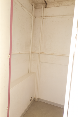 Abstellraum auf Balkon