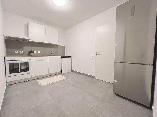 Moderne Küche im Penthouse