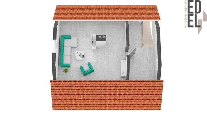 Ausbaureserve im Dachgeschoss