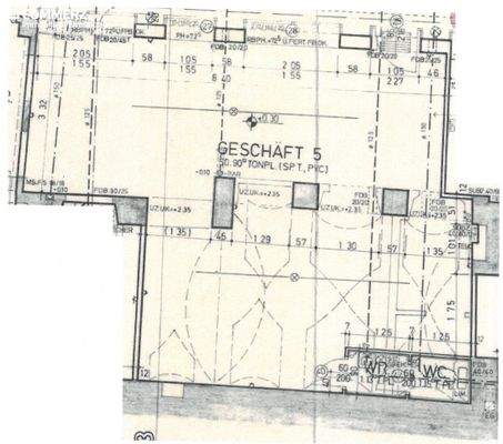 Plan Geschäftslokal