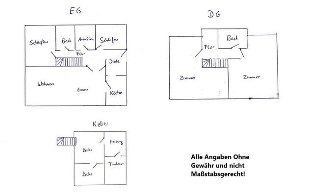 Grundrisse ohne Gewähr