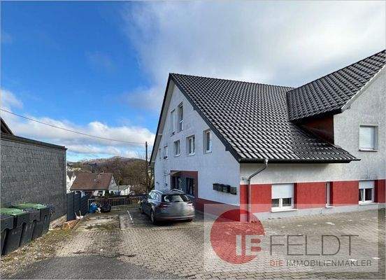 Ansicht von Norden auf den Hof