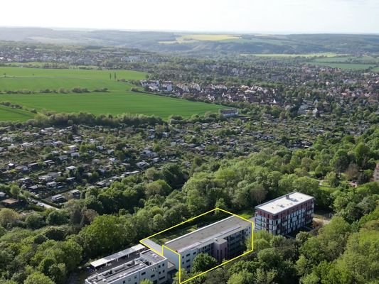 Traumhafter Blick ins Grüne