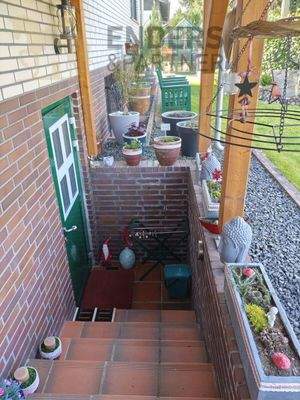 Hintereingang mit neuer Klöntür