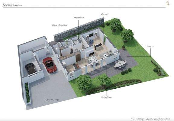 Grundriss Erdgeschoss