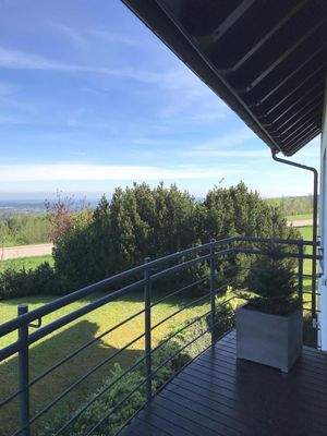 Ausblick vom Nordwestbalkon