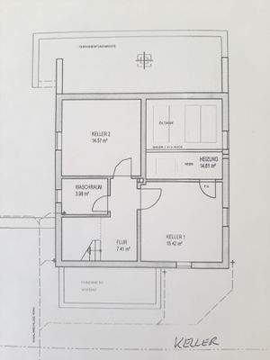 Grundriss Keller