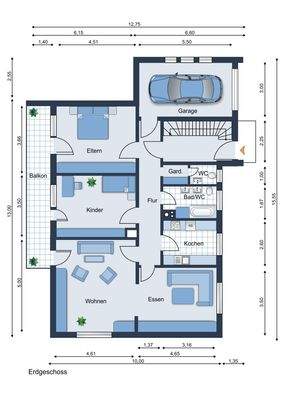 Grundriss Erdgeschoss